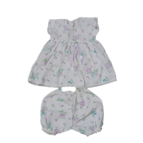 Vintage white floral baby dress and romper 💫 - Picture 2 of 6